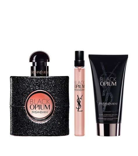 women's ysl perfume gift set|ysl black opium gift set.